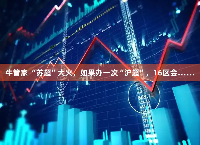 牛管家 “苏超”大火，如果办一次“沪超”，16区会……